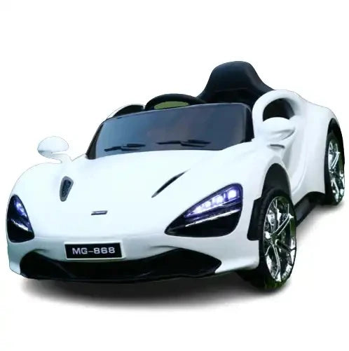 Kids Electric Ride-On Car | Double Leather Seats, Remote Control & Swing