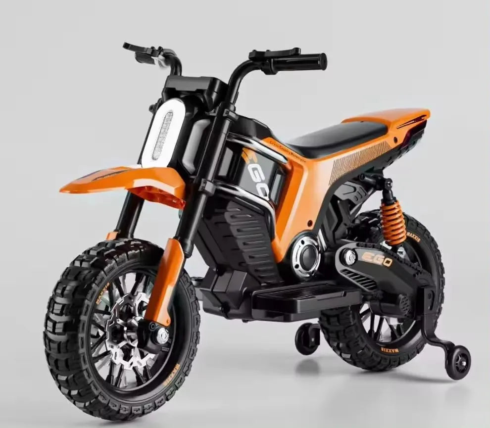 Kids 12V Ride-On Bike with Remote Control | Country Wheelz