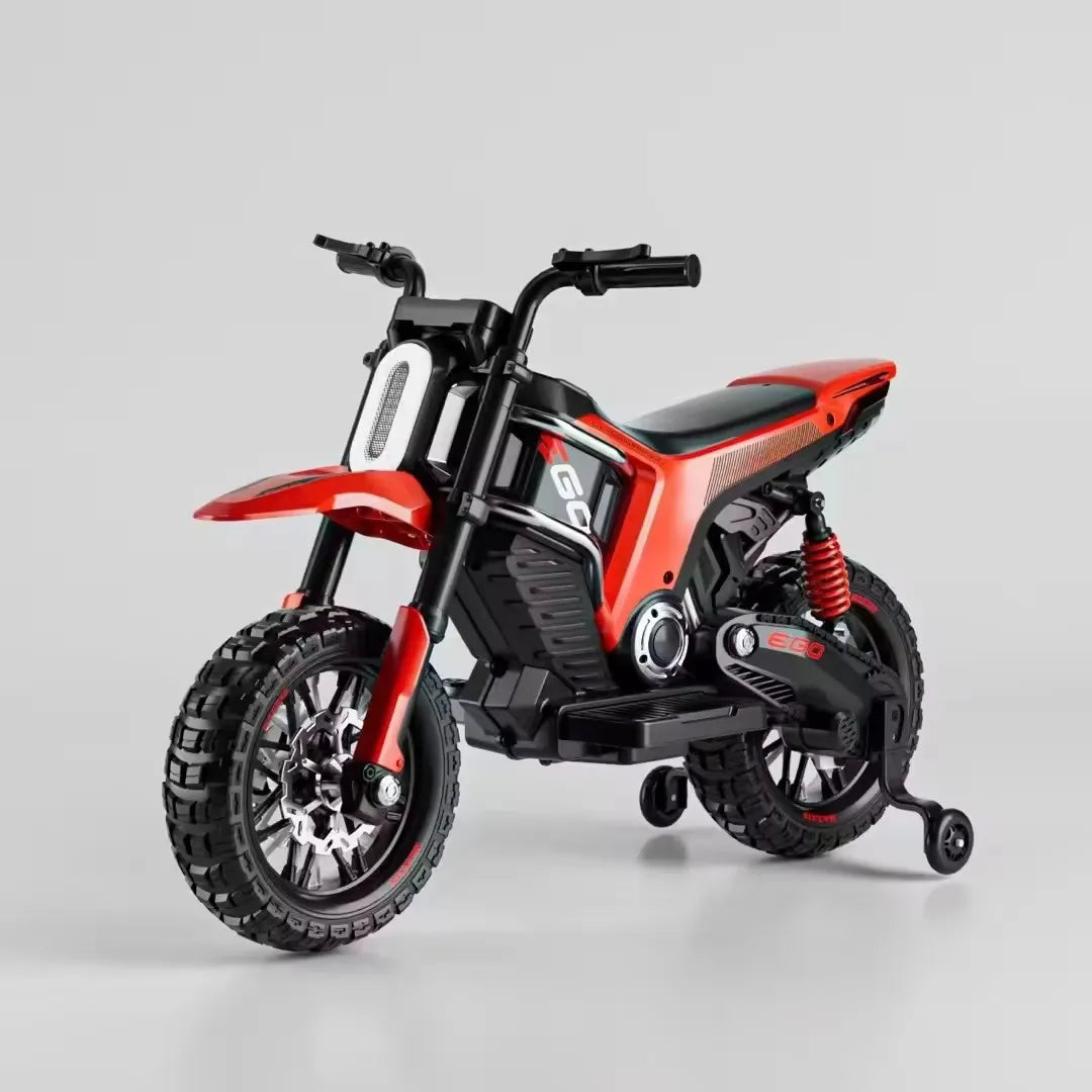 Kids 12V Ride-On Bike with Remote Control | Country Wheelz