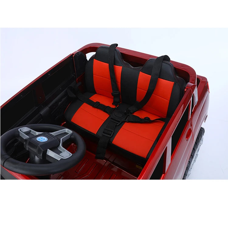 Kids 12V Ride-On Car with Remote Control, Rocking & Opening Doors