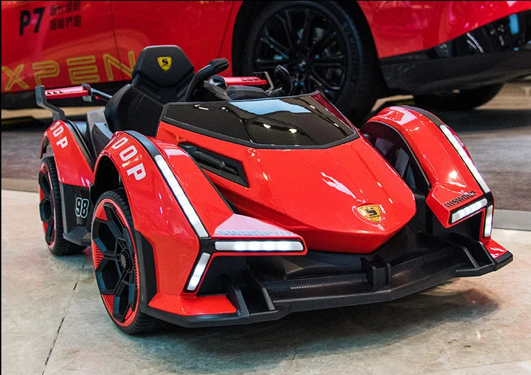 12V Kids Electric Ride-On Car – 4WD Remote Control Adventure Vehicle