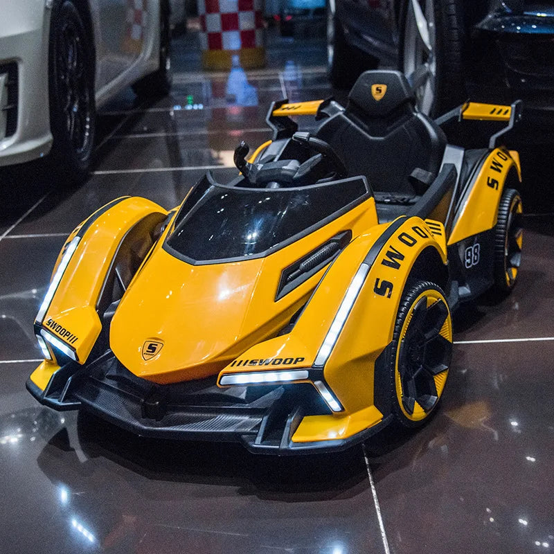 12V Kids Electric Ride-On Car – 4WD Remote Control Adventure Vehicle