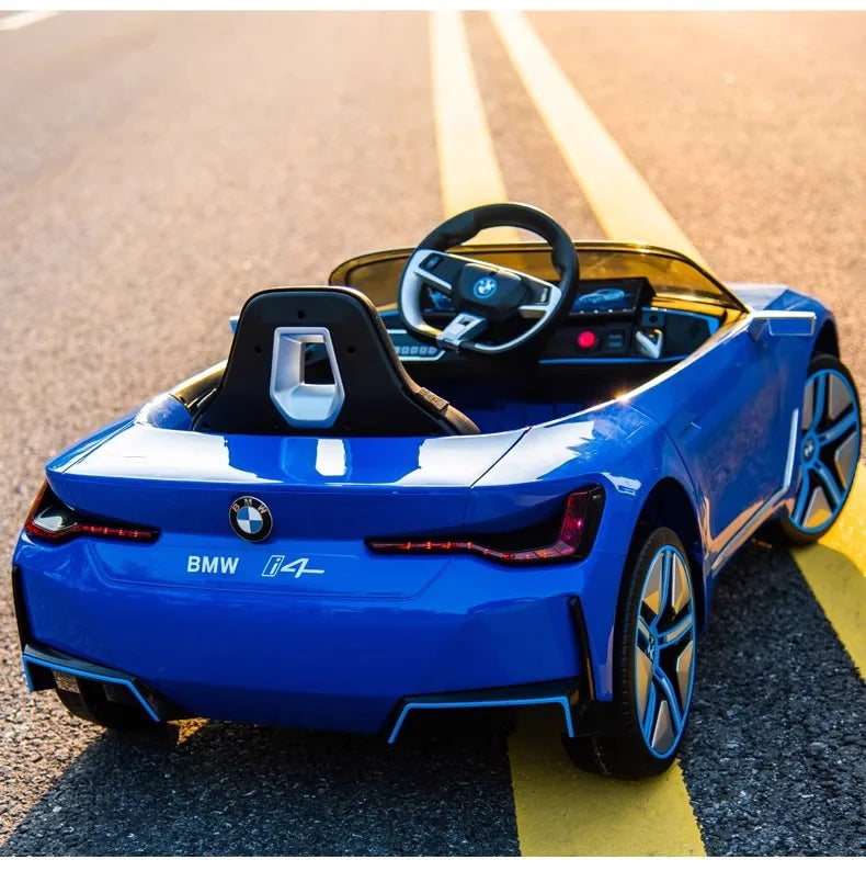 Kids Ride-On BMW i4 – 4WD, Remote Control & Bluetooth