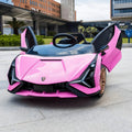 12V Premium Kids Ride-On Car with App Remote & Scissor Doors