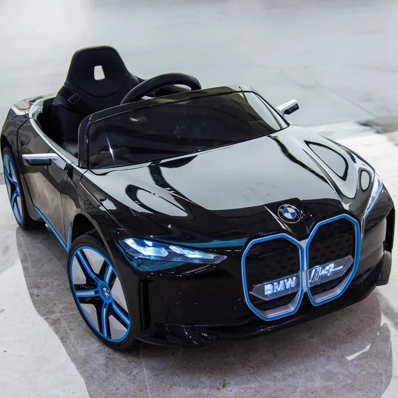 Kids Ride-On BMW i4 – 4WD, Remote Control & Bluetooth
