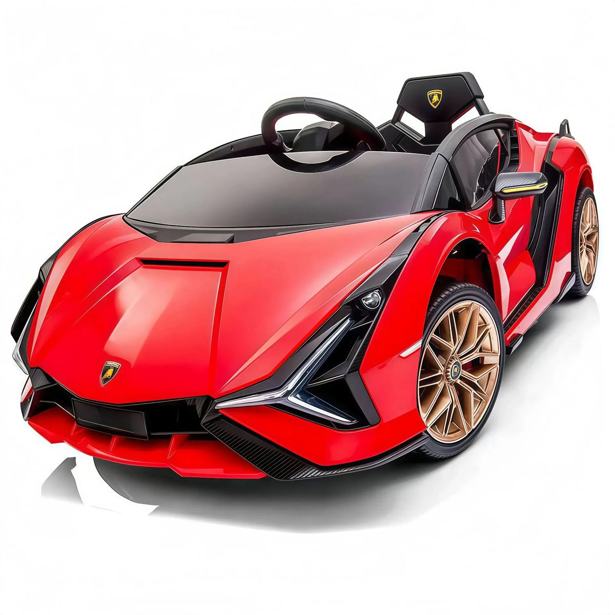 12V Premium Kids Ride-On Car with App Remote & Scissor Doors